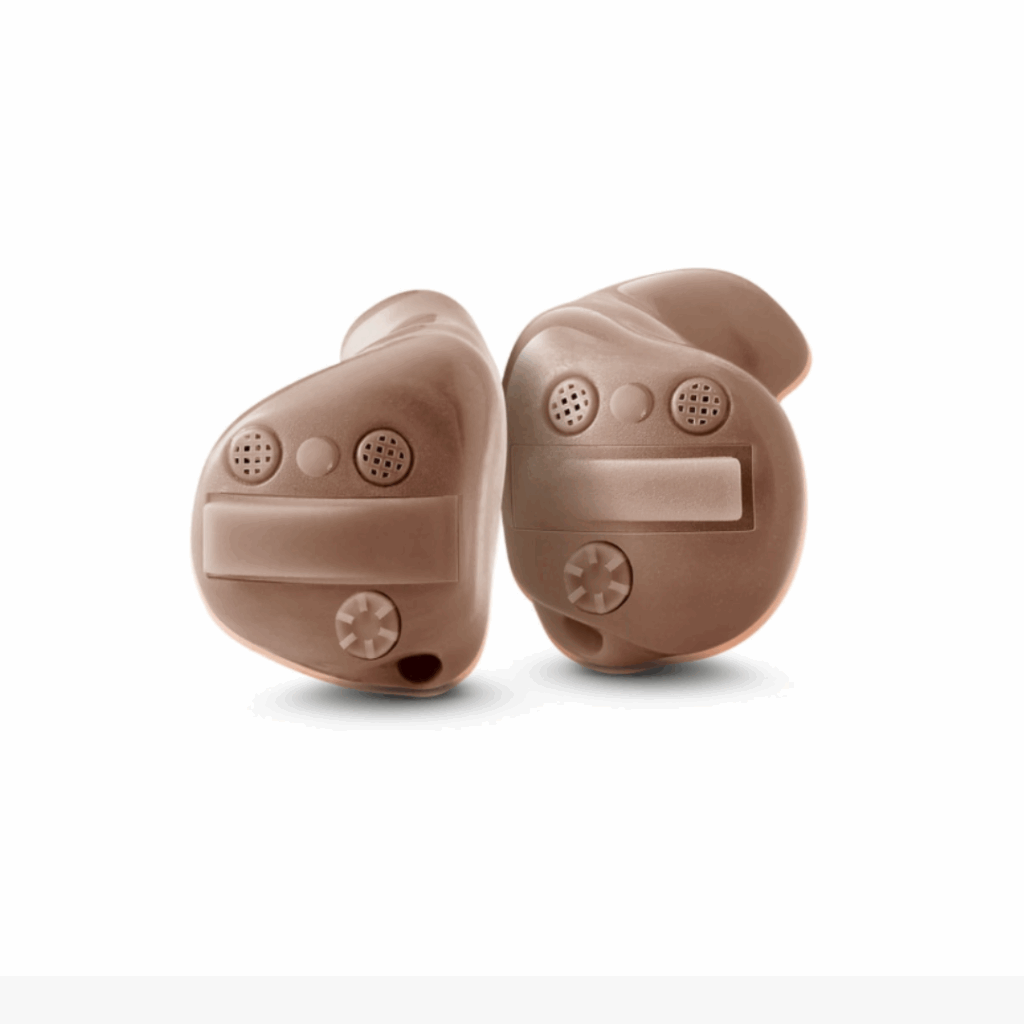 ITC Hörgeräte bei SCHÜTT Optik Hörakustik in Ludwigsburg gibt es in verschiedenen Hautfarben - nahezu unsichtbar im Ohr