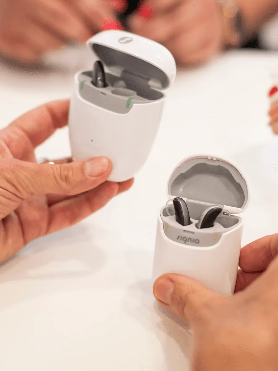 Schütt Optik Hörakustik Ludwigsburg Hinter-dem-Ohr-Hörgeräte Akku-Hörgeräte