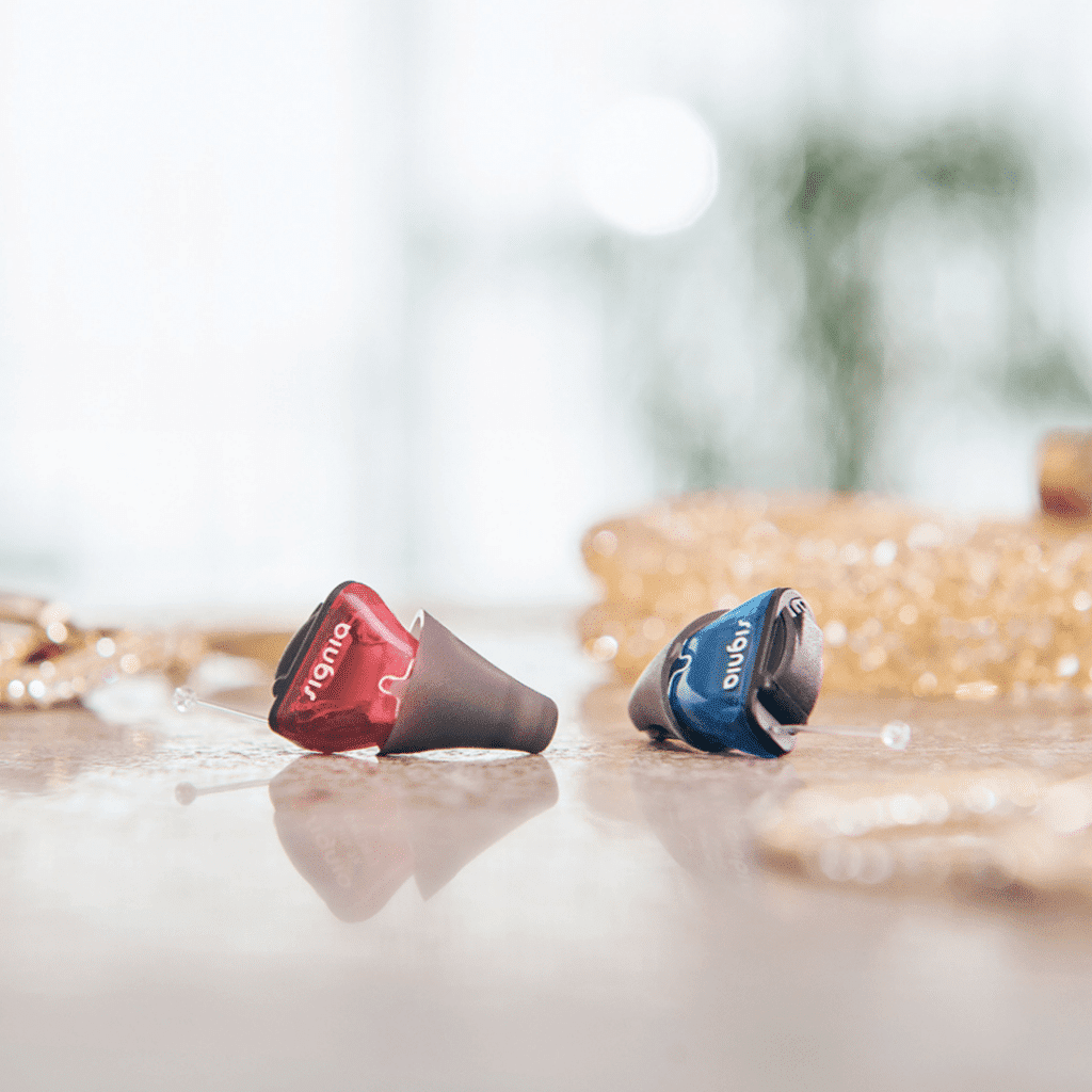 Schütt Optik Hörakustik Ludwigsburg Signia Silk CIC unsichtbare Hörgeräte